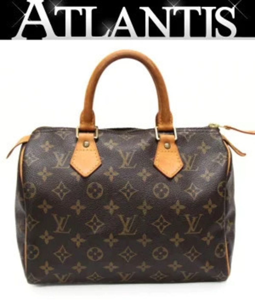 Louis Vuitton Speedy Handbag Boston Bag Monogram
